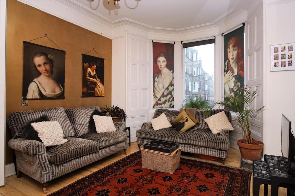 Holyrood Park: Lush & Arty 2 Double Bed Flat Apartment Edinburgh Exterior photo